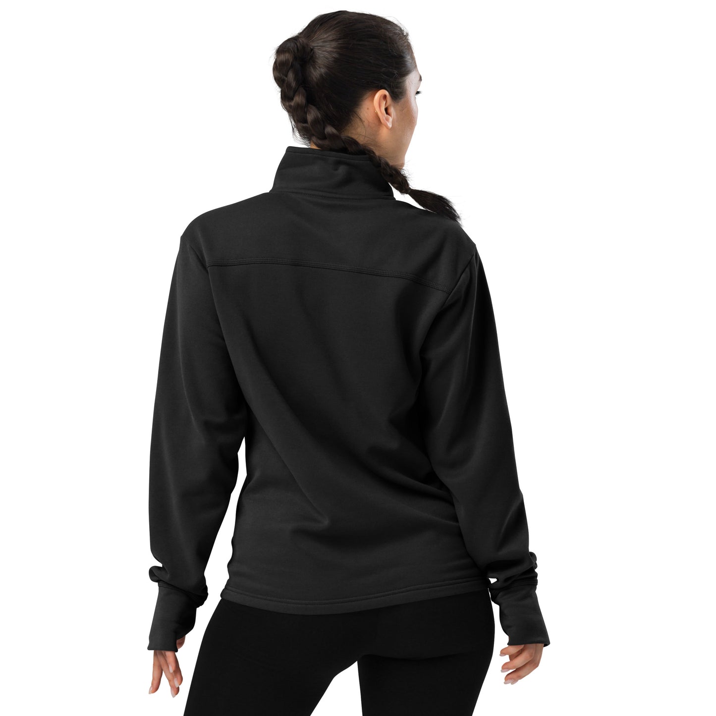 Zero to UX Logo chest Quarter zip pullover
