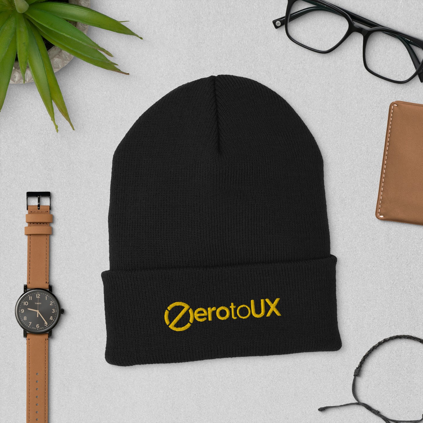 Zero to UX Cuffed Beanie