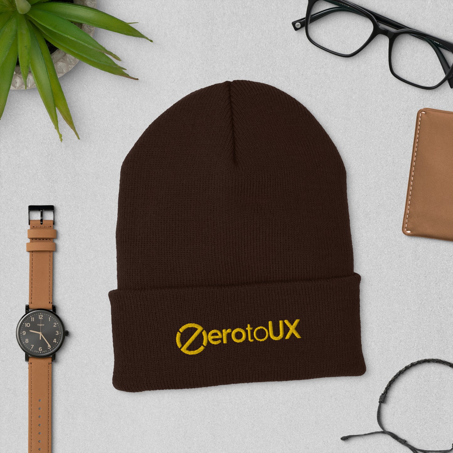 Zero to UX Cuffed Beanie