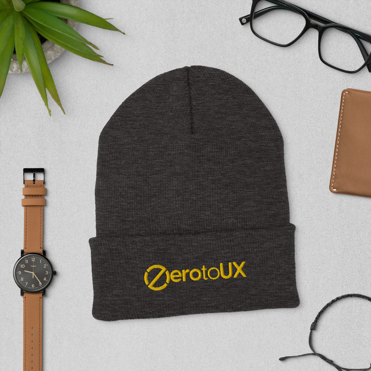 Zero to UX Cuffed Beanie