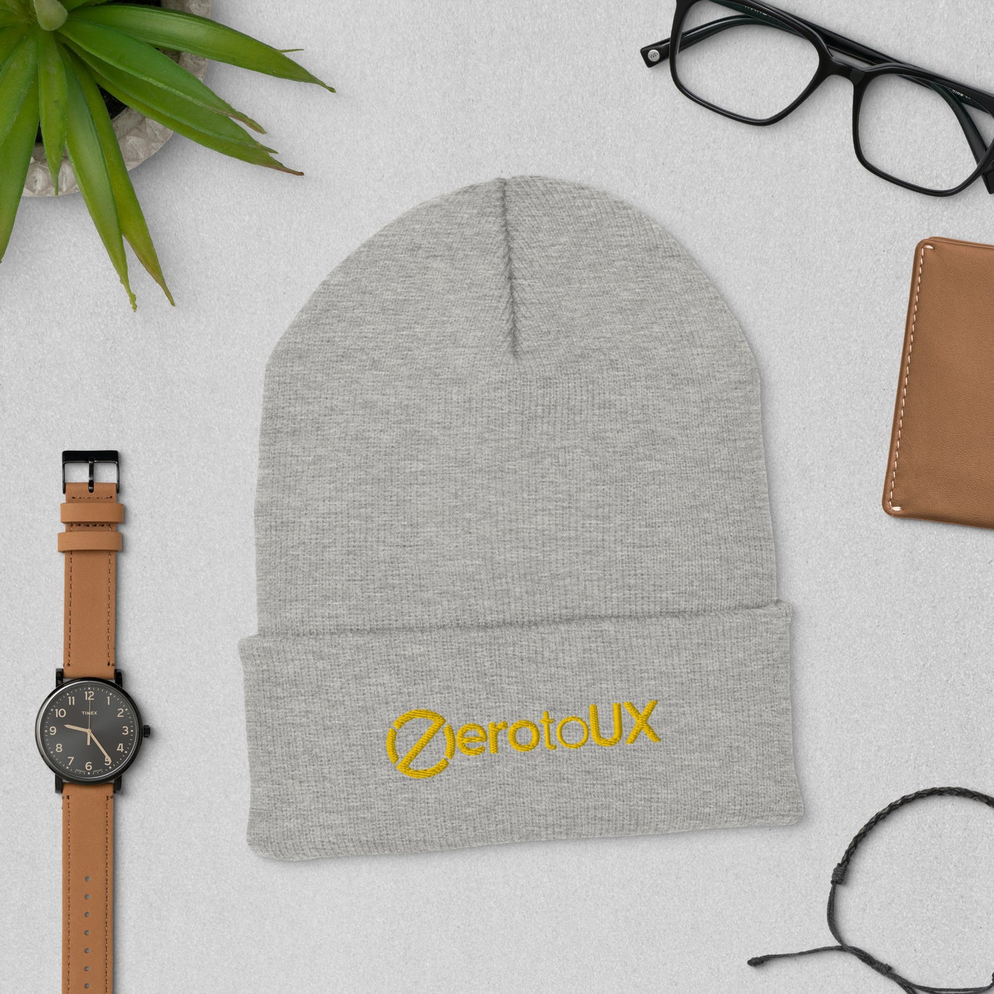 Zero to UX Cuffed Beanie
