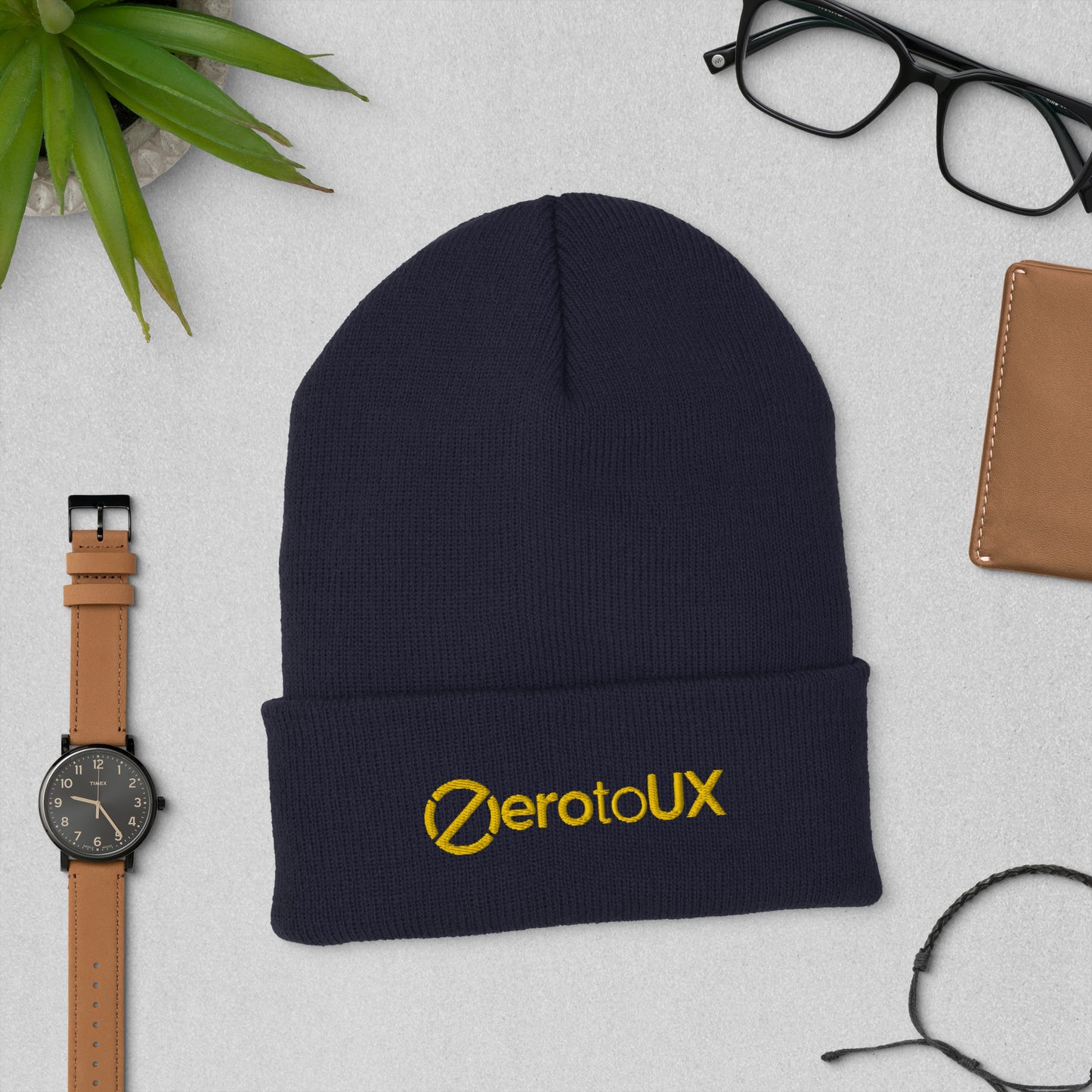 Zero to UX Cuffed Beanie