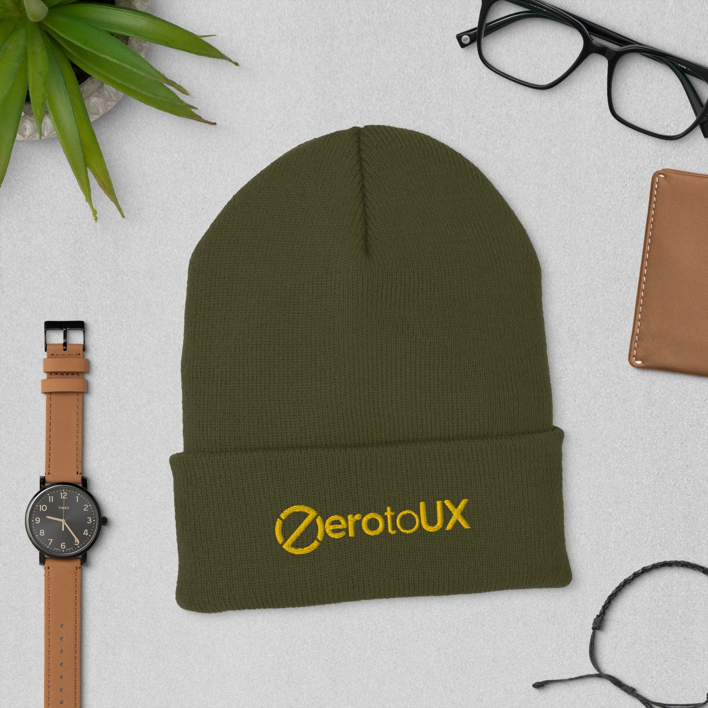 Zero to UX Cuffed Beanie