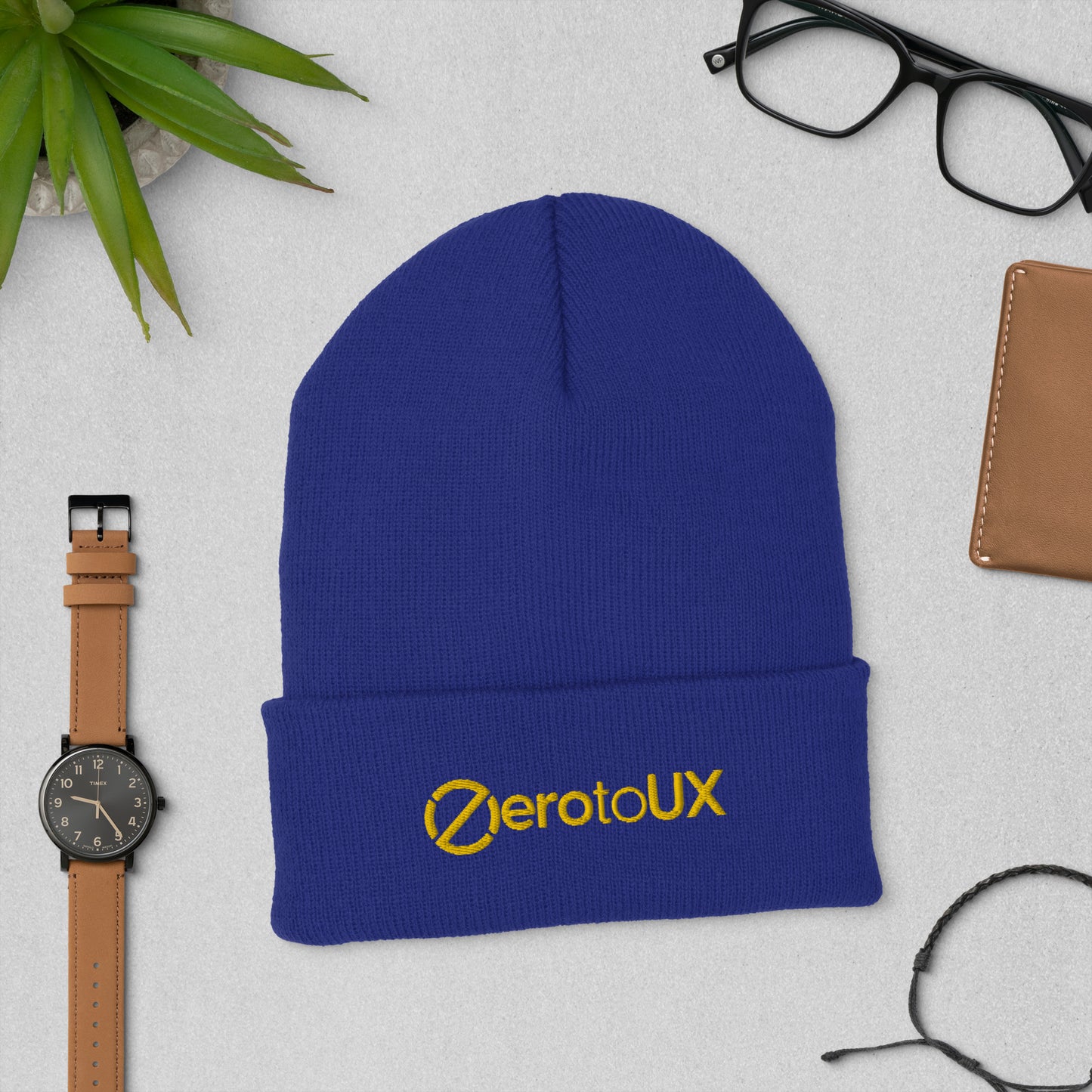 Zero to UX Cuffed Beanie