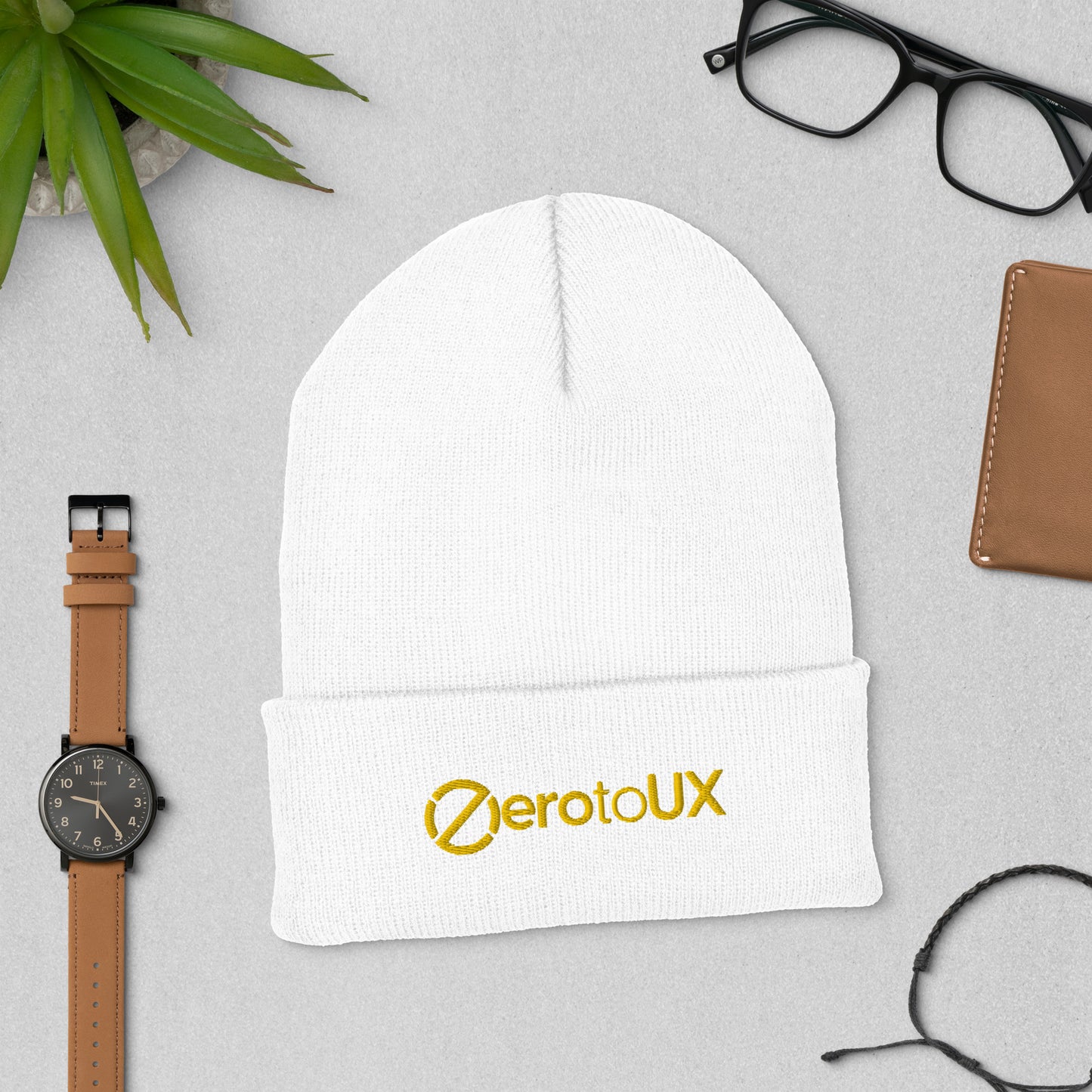 Zero to UX Cuffed Beanie