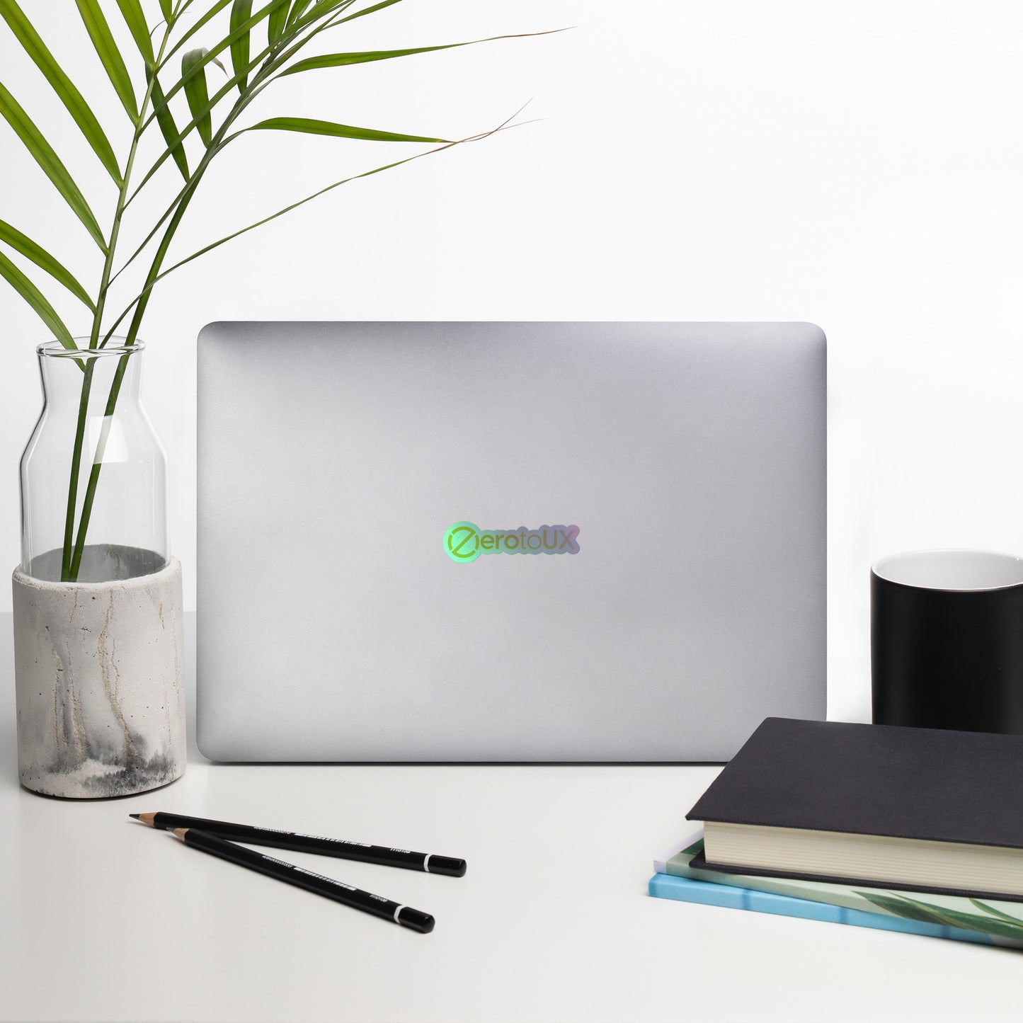 Zero to UX Holographic sticker