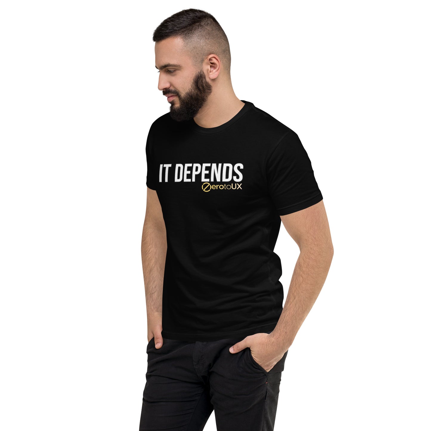 IT DEPENDS Short Sleeve T-shirt