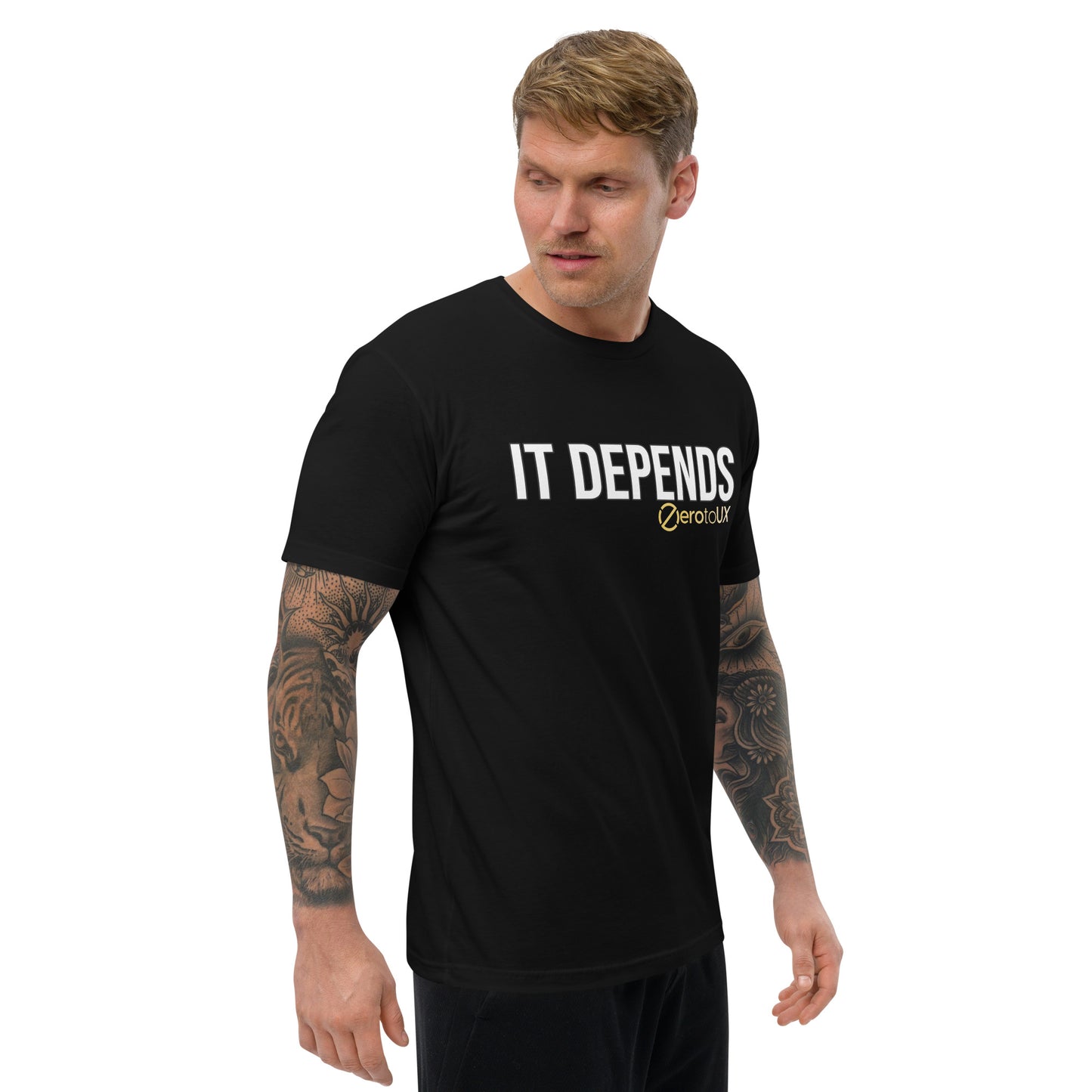 IT DEPENDS Short Sleeve T-shirt