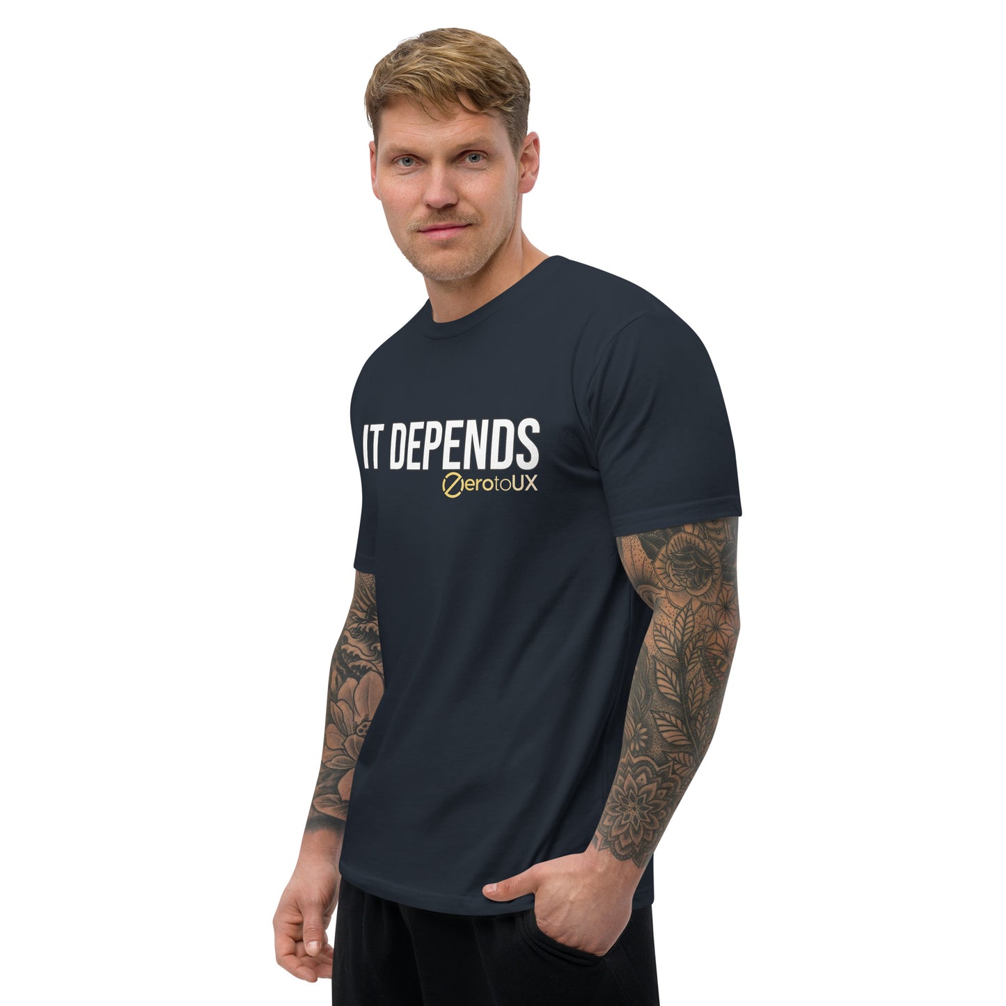 IT DEPENDS Short Sleeve T-shirt