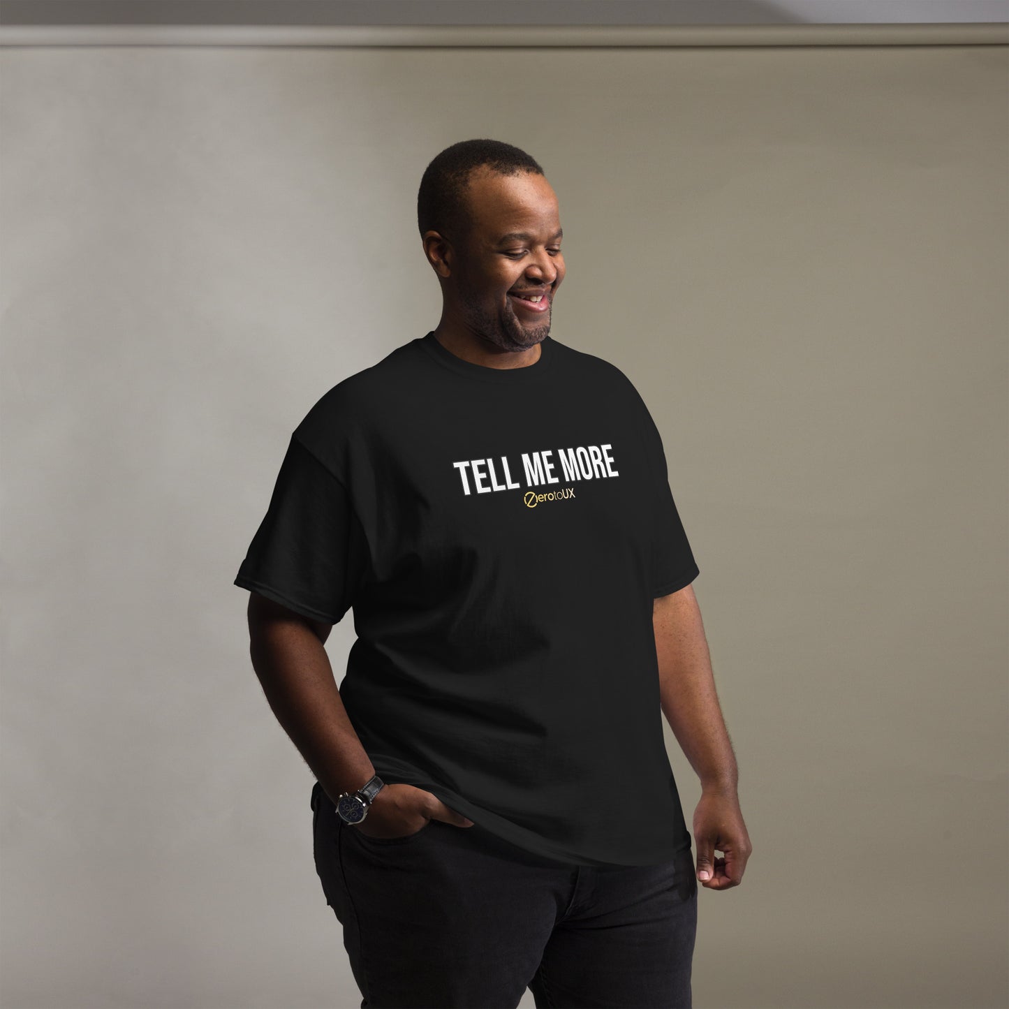 Tell me more Unisex classic tee