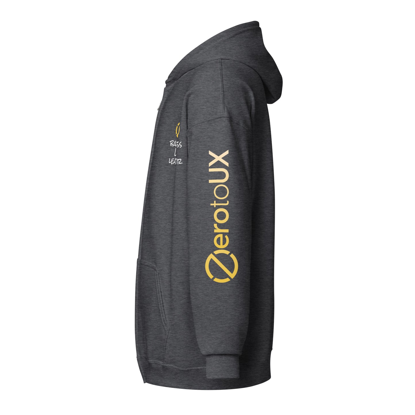 Zero to UX Badass UX Leader Unisex heavy blend zip hoodie