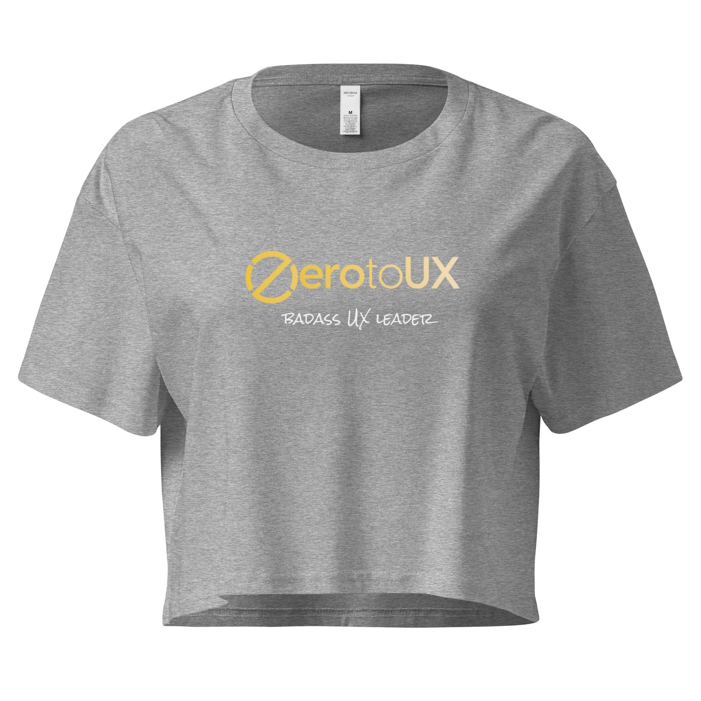 Zero to UX Badass UX Leader Women’s crop top